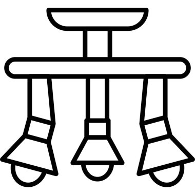 Kahve makinesi ikon ana hatları vektörü. Kahve makinesi. içecek makinesi