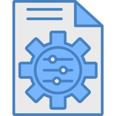 dişli ayarlama web vektör illüstrasyon tasarımı