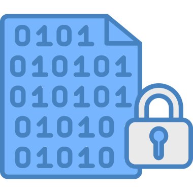 veri merkezi kilit simgesi