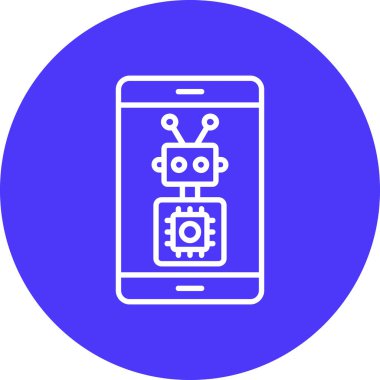 Akıllı telefon vektör çizim