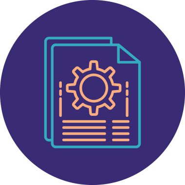 Vektör ayarı Simge illüstrasyonu