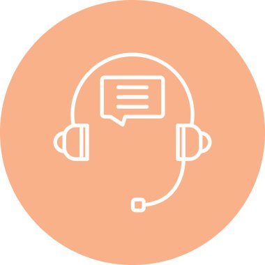 Modern bir simgenin vektör illüstrasyonu