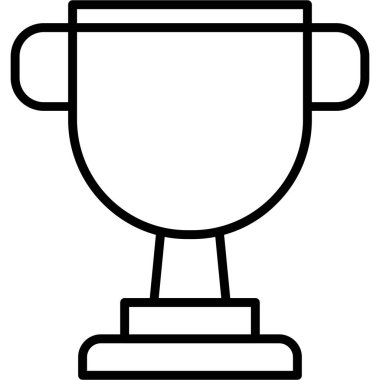 Kazanan Kupası simgesi, anahat stili