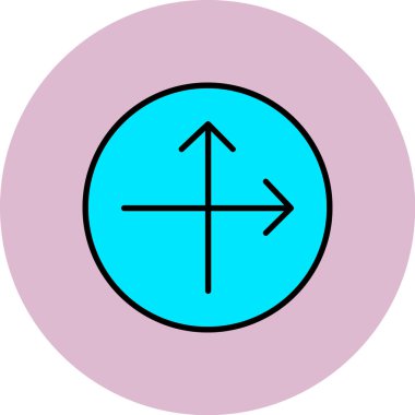 ok simgesi, vektör illüstrasyonu