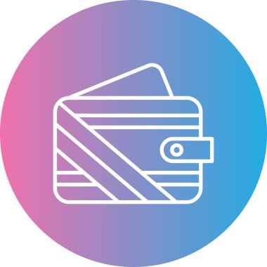 Kredi kartı simgesinin vektör çizimi