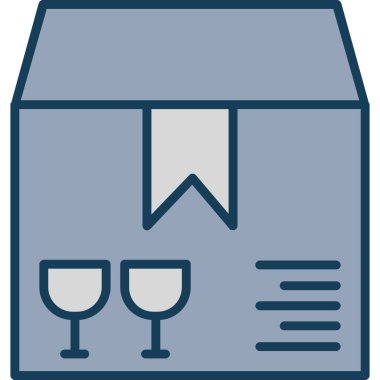 Şarap. Web simgesi basit tasarım