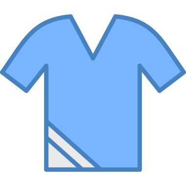 shirt simgesi vektör illüstrasyonu