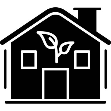 ev simgesi vektör illüstrasyonu