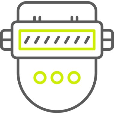 Eklenti Vektör Satırı Simgesi Tasarımı