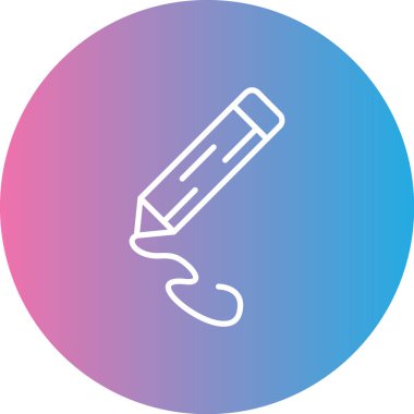 Modern simgenin vektör illüstrasyonu