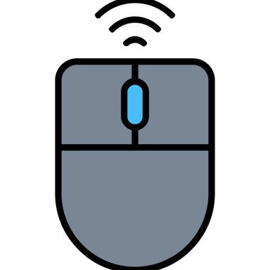 Fare. Web simgesi basit illüstrasyon