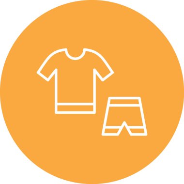 T-shirt ikonu. Web tasarımı