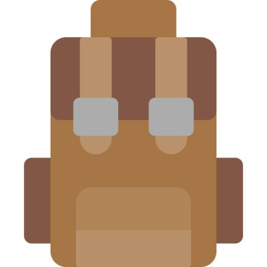 Çantalı bir adamın vektör çizimi