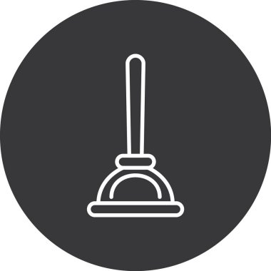 Modern oto tamir simgesinin vektör illüstrasyonu