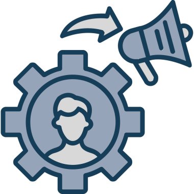 dişli ayarları vektör simgesi