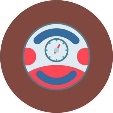 araba tekeri vektör simgesi