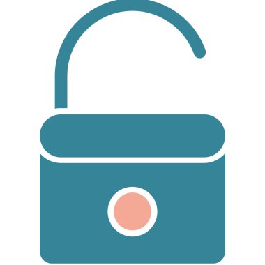 ikon vektör illüstrasyonunu kilitle