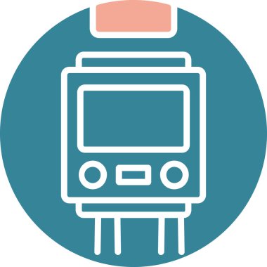 Pil. Web simgesi basit illüstrasyon