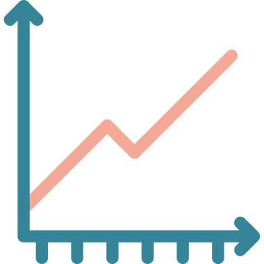 iş grafiği vektör simgesi