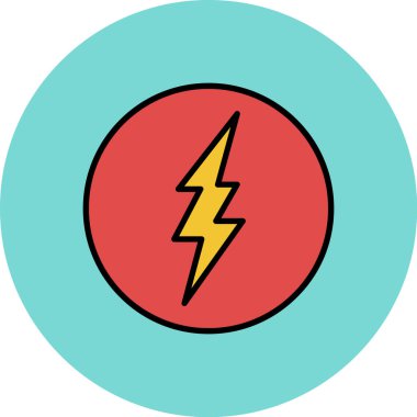 Çizgi film simgesinin vektör çizimi