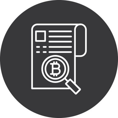 Bitcoin ve bulut simgesi vektör illüstrasyonu