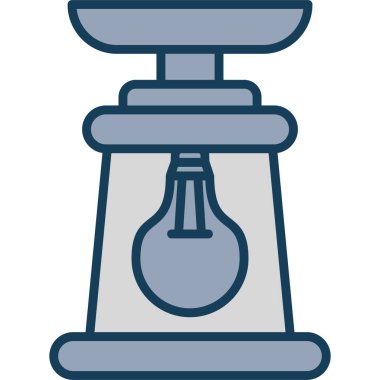 Modern simgenin vektör illüstrasyonu