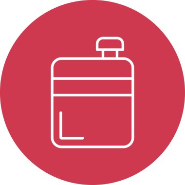 vektör yağ şişesi simgesi