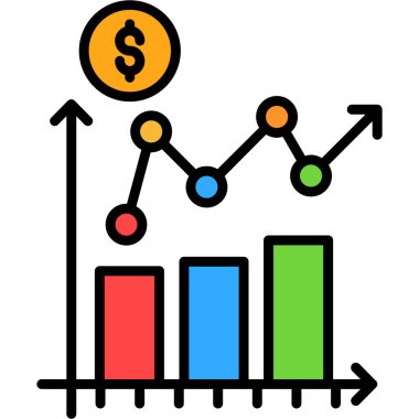 Çizelge. Web simgesi basit illüstrasyon