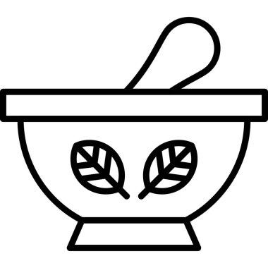 Kase dolusu yemek, sıra şeklinde.