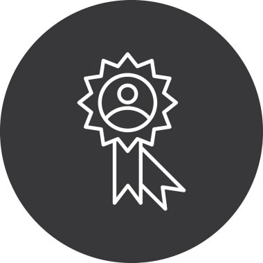 Ödülü simge vektör tasarımı