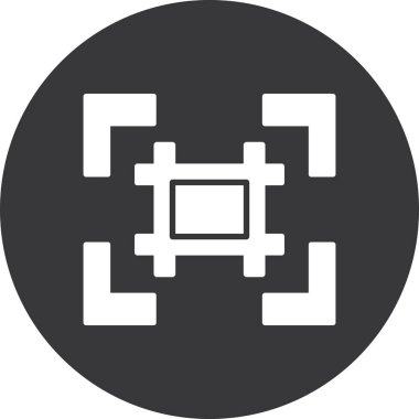 Modern eğitim ikonunun vektör illüstrasyonu