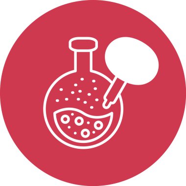 Gıda ve web simgesi için vektör illüstrasyonu