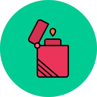 bir yangın söndürücü vektör çizim