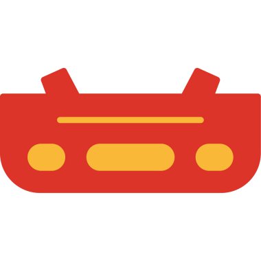 joystick simgesi vektör illüstrasyonu