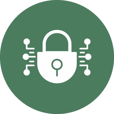 Güvenlik simgesi. vektör illüstrasyonu