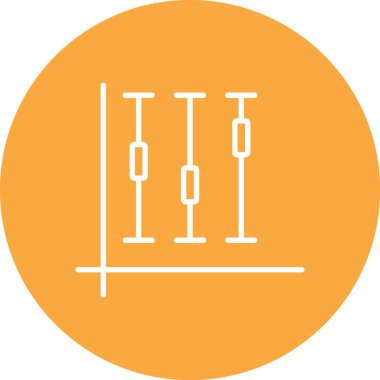 Modern b 'nin vektör illüstrasyonu eksik simgesi