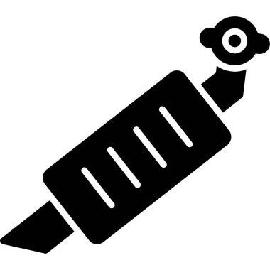 Bir bıçağın vektör çizimi