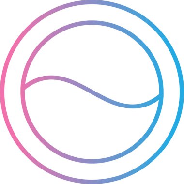 Modern bir simgenin vektör illüstrasyonu