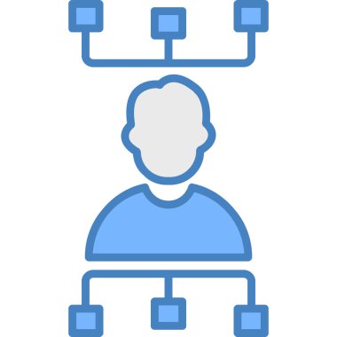 Bağlantı. Web simgesi basit illüstrasyon