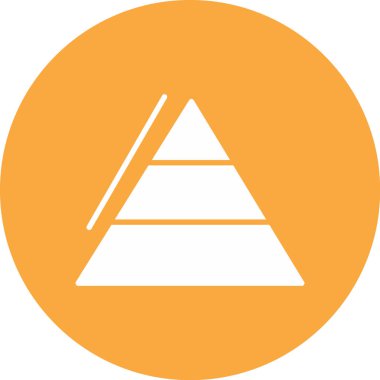 Üçgen. Web simgesi basit illüstrasyon