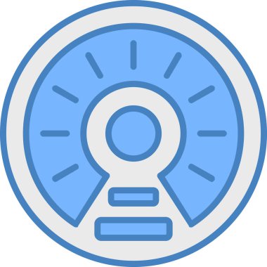 Seo simgesinin vektör illüstrasyonu