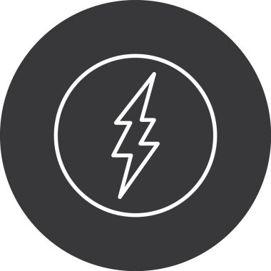 vektör güç simgesi çizimi