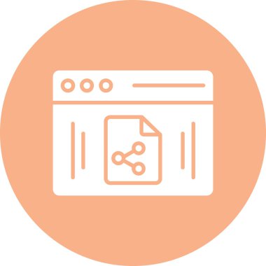 Mutfak. Web simgesi basit illüstrasyon