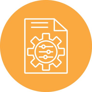 ayarları web simge vektör çizim