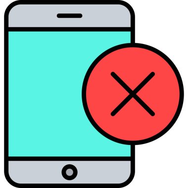 hata cep telefonu simgesi