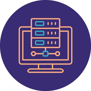 seo modern simgesinin vektör illüstrasyonu