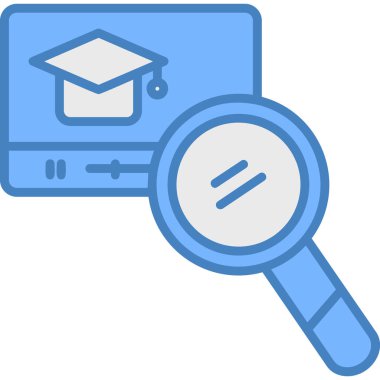 Eğitimde eğitim öğrenme ikonu - okul - öğrenme kategorisi