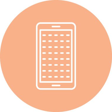 Seo simgesinin vektör illüstrasyonu