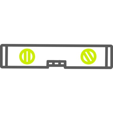 pil simgesi. düz resimleme