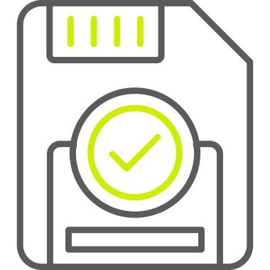 pil simgesi, vektör illüstrasyonu